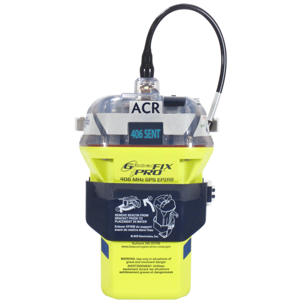 ACR Globalfix Pro 406 EPIRB Integral GPS Category 2